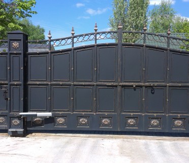 Ворота кованые ВК01