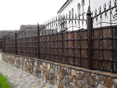 Забор кованый ЗБК19