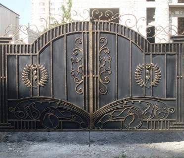 Ворота кованые ВК06