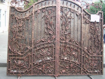 Ворота кованые ВК14