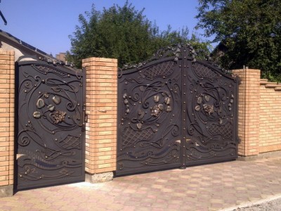 Ворота кованые ВК18