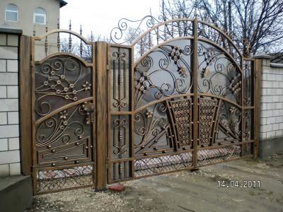 Ворота кованые ВК20