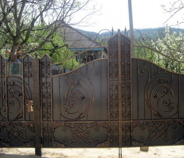 Ворота кованые ВК25