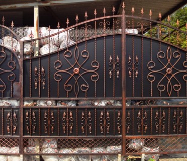 Ворота кованые ВК26