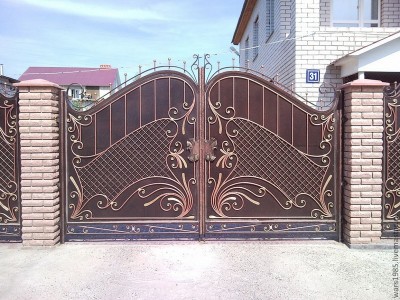 Ворота кованые ВК27