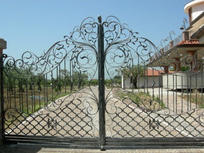 Ворота кованые ВК30