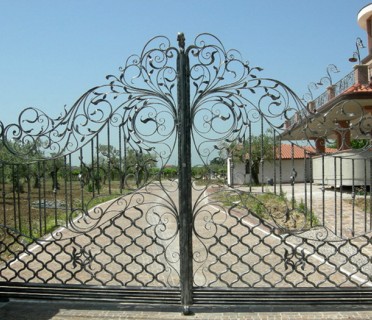 Ворота кованые ВК30