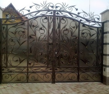 Ворота кованые ВК34