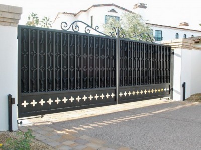 Ворота кованые ВК48